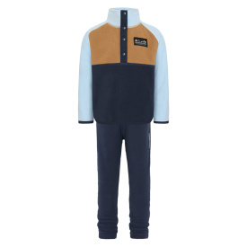 Monte Kids Half Button & Pants Combo Navy