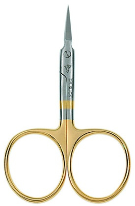 Dr Slick Arrow Scissor 3 1/2'' Gold Loops Straight