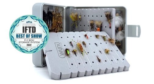 Wynd Bynder Gray Fly Box Flugask