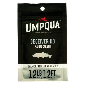 Umpqua Deceiver HD Salmon & Steelhead Fluorocarbon Leader 12ft