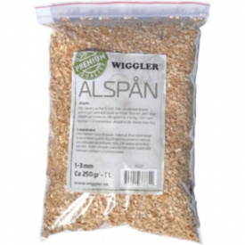 Wiggler Alspån 250gr