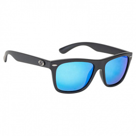 Strike King SK Plus Cash Matte Black Frame, Wht/Blue Mirror Gray Base Lens