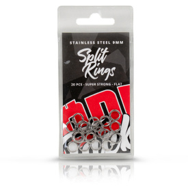 Söder Tackle Stainless Steel Split Rings 9mm (20-pack)