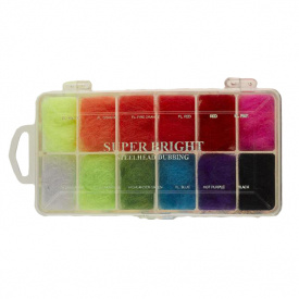 Wapsi Dispenser Super Bright Steelhead Dubbing