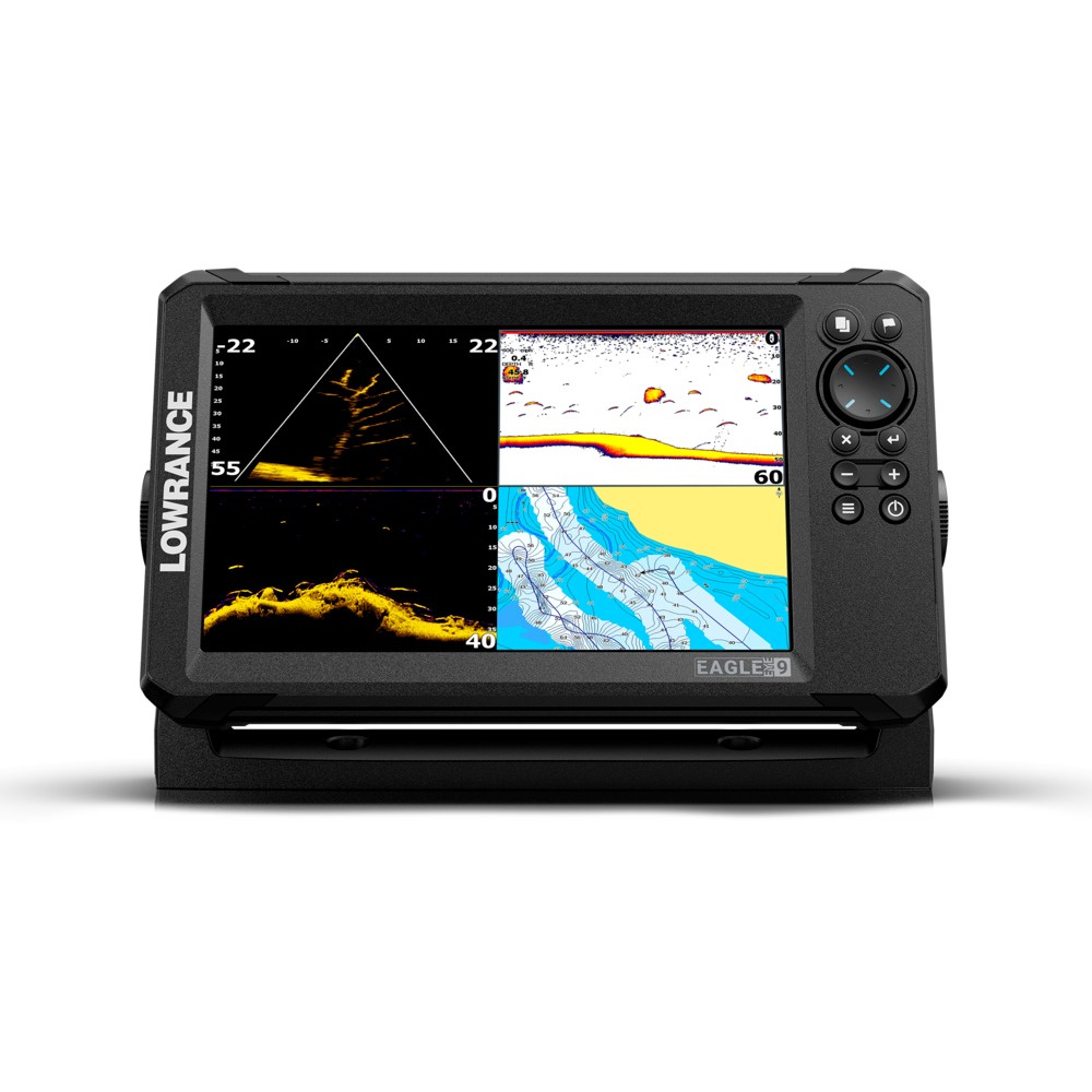 Lowrance Eagle Eye 9 Live inklusive givare.