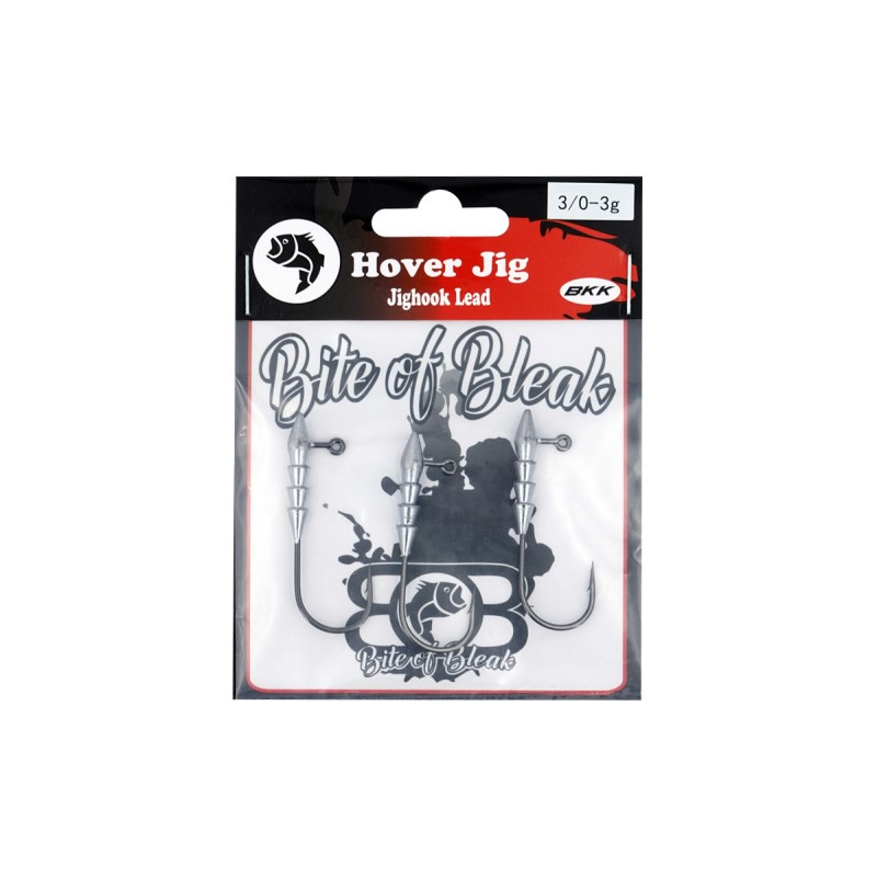 Bite Of Bleek Hover Jig Head Lead (3-pack)