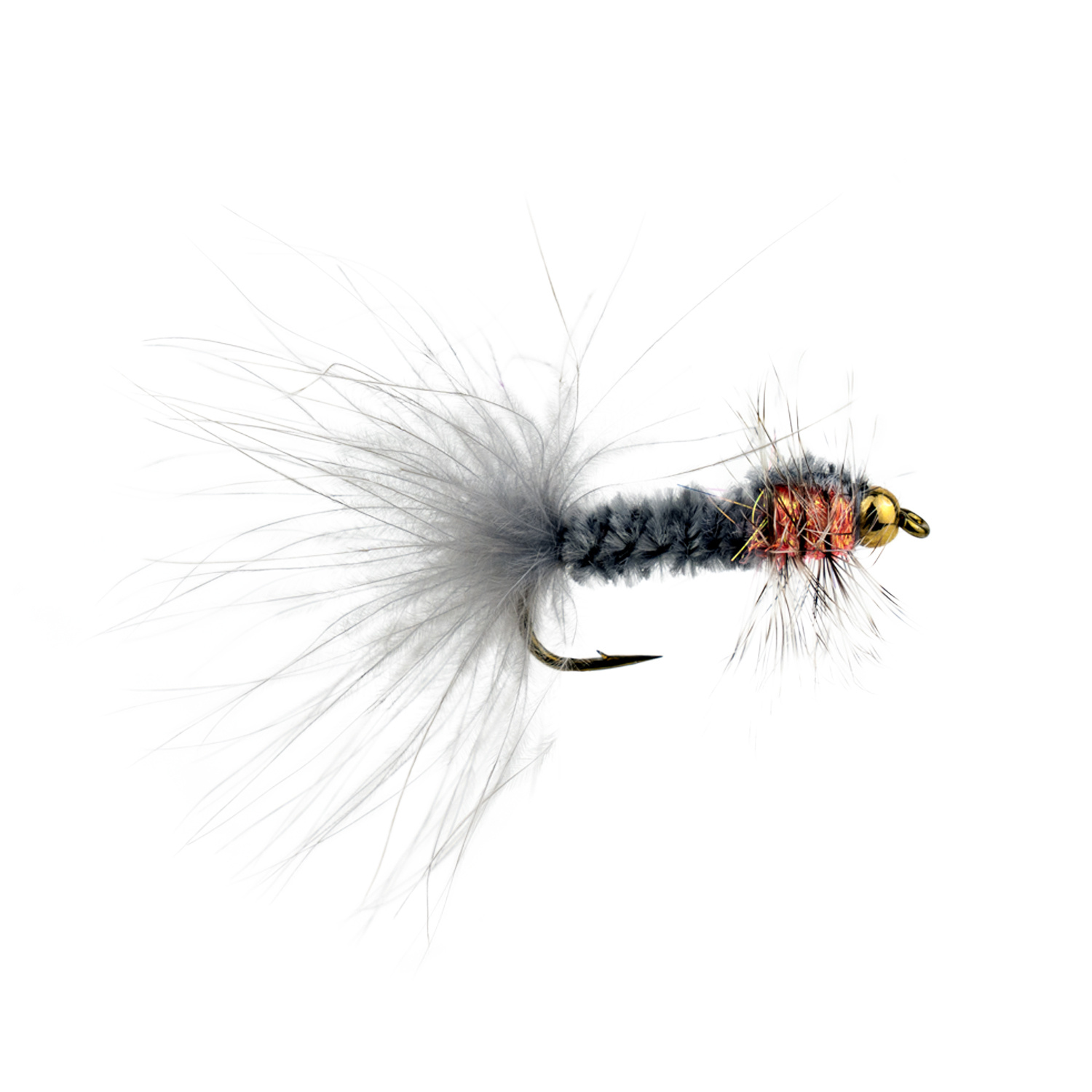 Montana Grey/Orange Streamer BH # 6