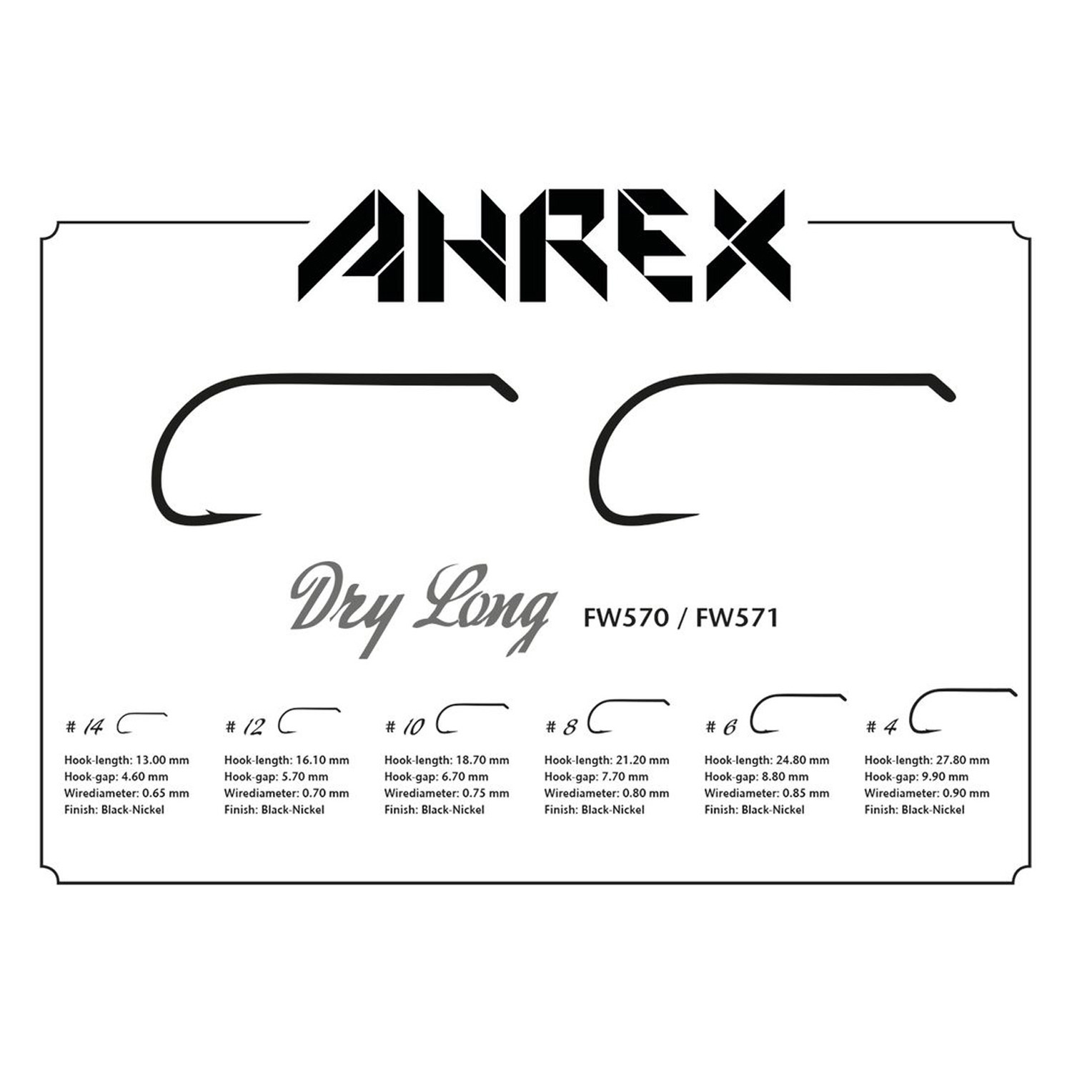 Ahrex FW570 Dry Long Krok 24-pack