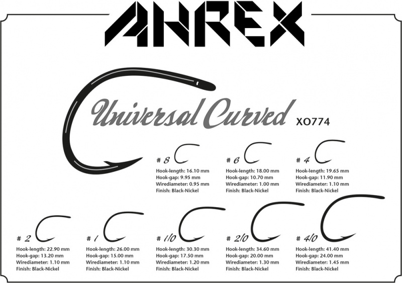 Ahrex XO774 - Universal Curved #8
